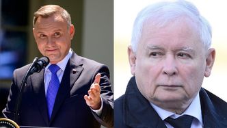 Łaskawy Jarosław Kaczyński POZWALA Andrzejowi Dudzie mieć własne zdanie: "Jest prezydentem, MA PRAWO"
