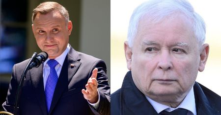 Łaskawy Jarosław Kaczyński POZWALA Andrzejowi Dudzie mieć własne zdanie: "Jest prezydentem, MA PRAWO"