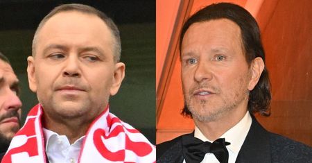 Karol Nawrocki odwiedził piłkarzy w szatni po meczu z Albanią. Radosław Majdan mówi, co o tym sądzi