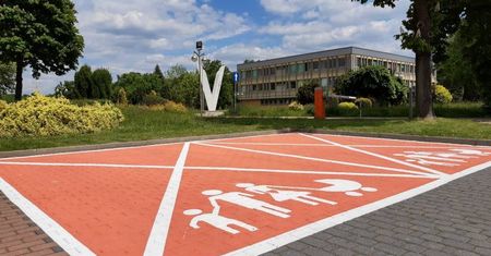 Tychy. Różowe miejsca parkingowe, specjalnie dla kobiet w ciąży i nowych rodziców