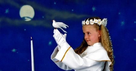 Pierwsza komunia święta redaktorek WP abcZdrowie i WP parenting