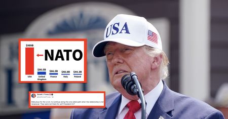 Trump o NATO: USA nie powinny trwać w "jednostronnej" relacji
