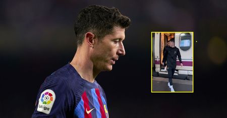 Lewandowscy i jego koledzy nietypowo podróżowali na mecz
