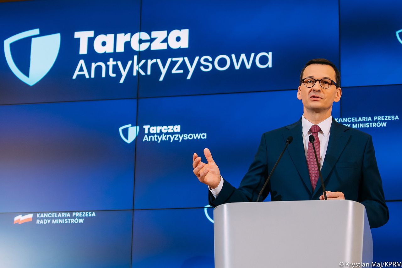 Tarcza Antykryzysowa rządu nie pozwoliła utrzymać wzrostu gospodarczego.