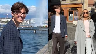 Małgorzata Rozenek zabrała syna na wycieczkę do Genewy. Fani rozpływają się nad Stanisławem: "Fajny chłopak wyrósł"