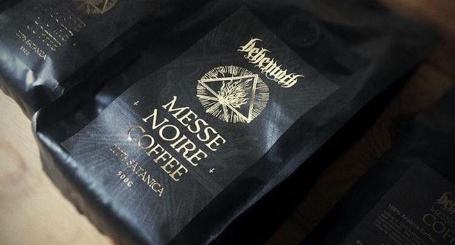 "Messe Noire Coffee. 100% Satanica." - Behemoth ma własną kawę