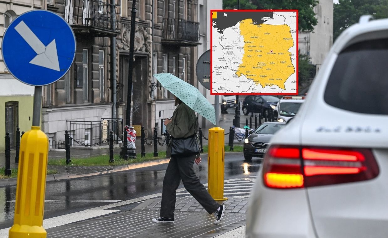 Ostrzeżenia IMGW. Obowiązują niemal w całym kraju