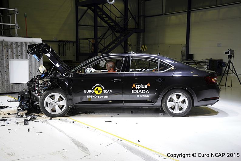 Nowe testy zderzeniowe Euro NCAP: Škoda Superb, Hyundai i20 i Fiat Panda Cross