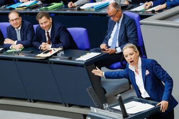 Awantura w Bundestagu. Pokłócili się po wystąpieniu Merza