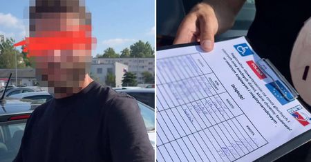 Podszywał się pod głuchoniemego i zbierał pieniądze pod popularnym marketem. Czytelniczka ostrzega przed oszustem