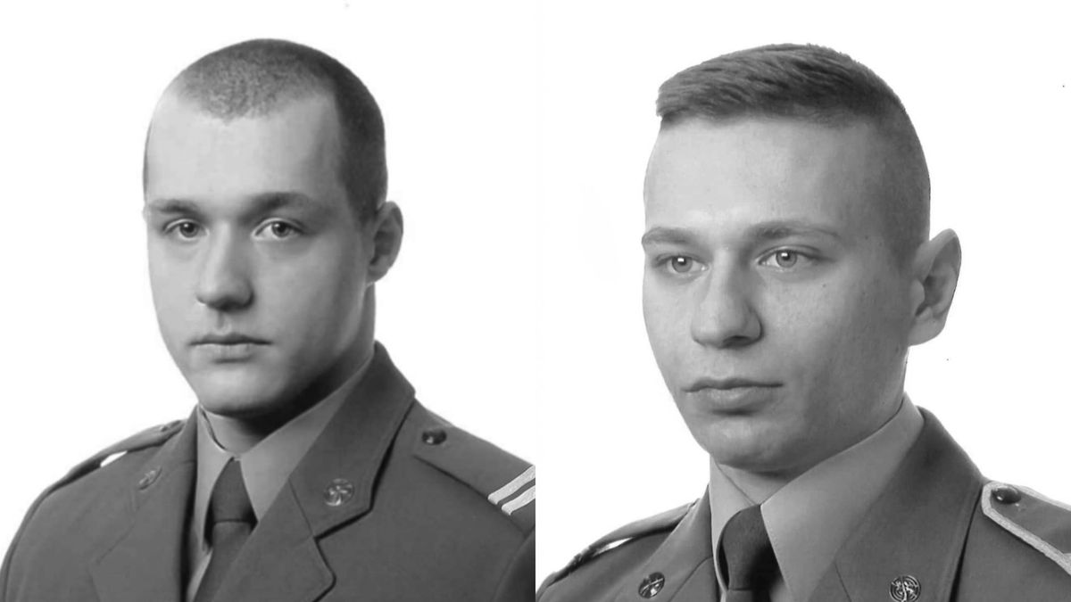 W najbliższych dniach pogrzeb Roberta (z lewej) i Mateusza (z prawej), żołnierzy 1. Brygady Pancernej