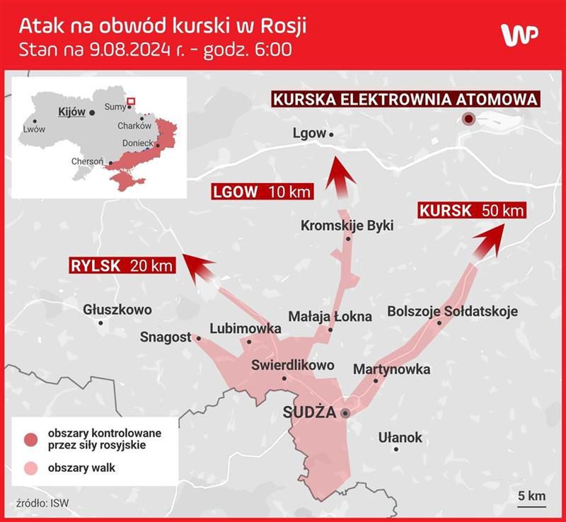 Sytuacja w obwodzie kurskim