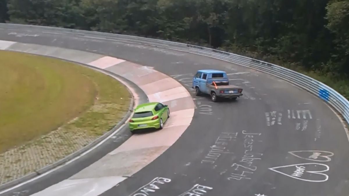 Volkswagen Transporter T3 pokazuje klasę na Karuzeli w Zielonym Piekle 1