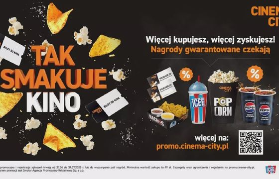 Cinema City kampanią chce zachęcić do częstszych wizyt w kinie