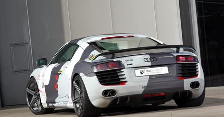Audi R8 stylizowane na krowę