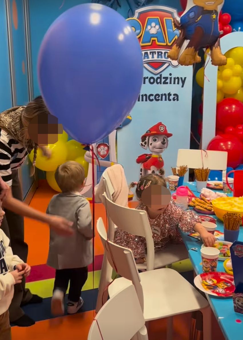 Joanna Opozda wyprawiła synowi przyjęcie urodzinowe