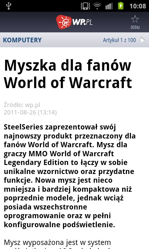 Technologiczny czytnik Wirtualnej Polski 3