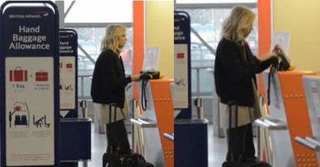Anja Rubik na lotnisku!