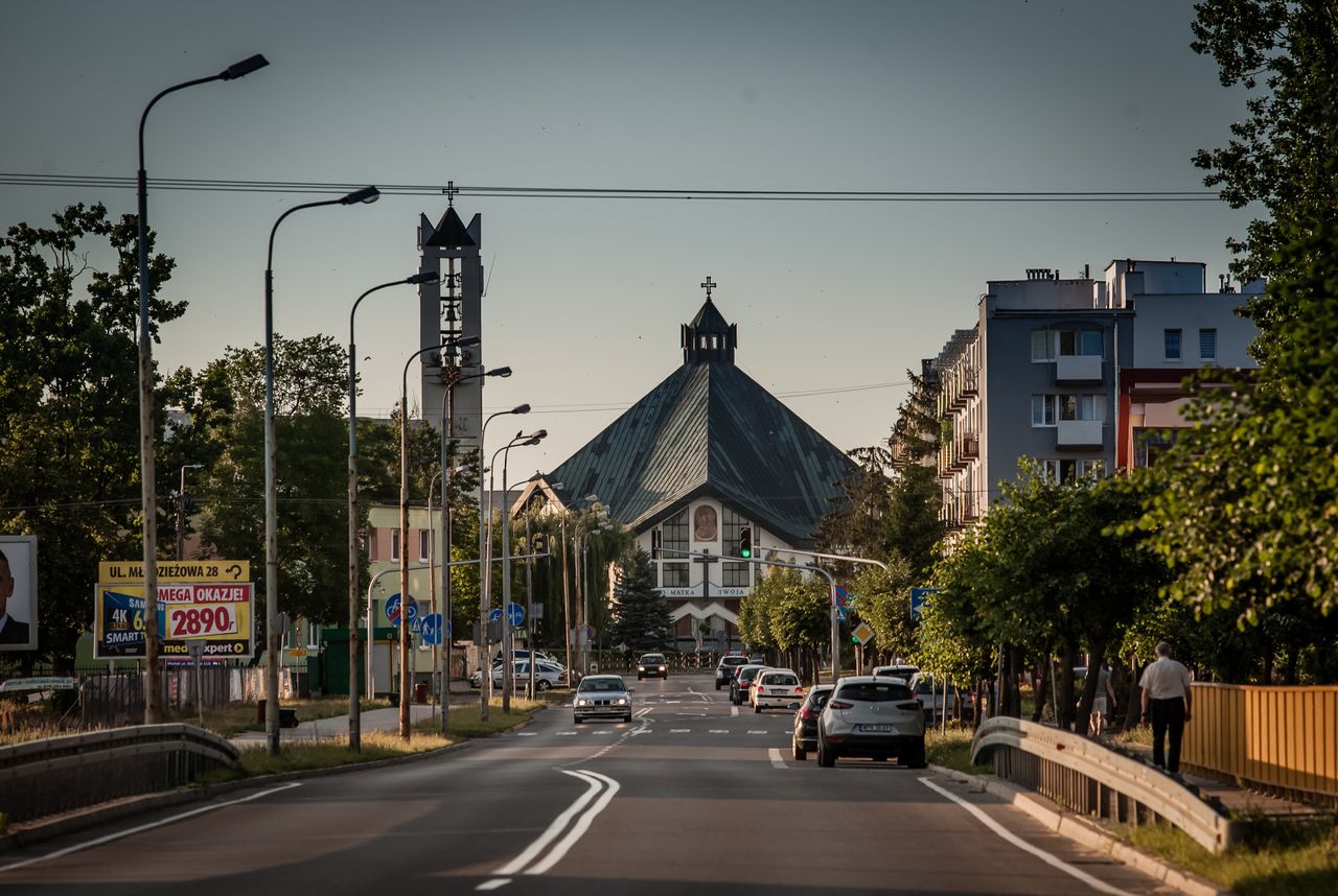 Ul. Kopernika w Płońsku