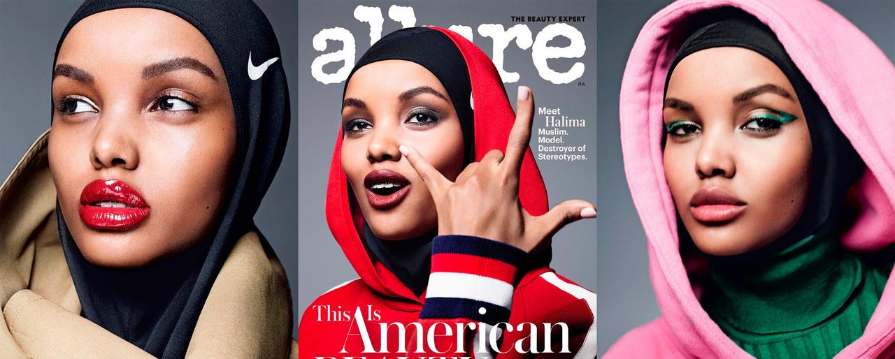 Halima Aden – pierwsza kobieta w hidżabie na okładce magazynu "Allure"
