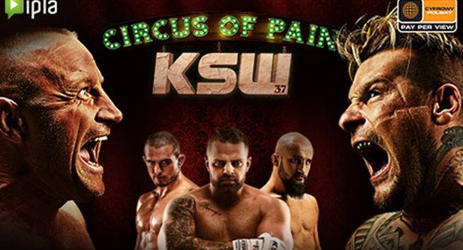 Gdzie można zobaczyć Galę KSW 37: Circus of Pain z walką Popek - Pudzianowski?