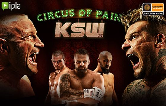 Gdzie można zobaczyć Galę KSW 37: Circus of Pain z walką Popek - Pudzianowski?
