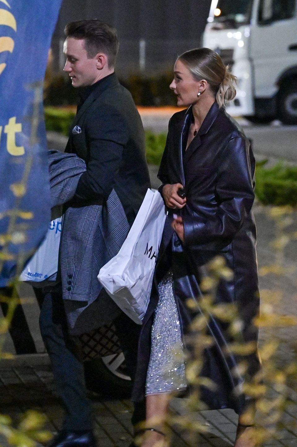 Sara Janicka z mężem