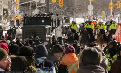 Zaciekłe starcia w Kanadzie. W Ottawie puściły nerwy