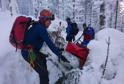 Śnieżnik. Tragedia w górach. Nie żyje ok. 30-letni mężczyzna