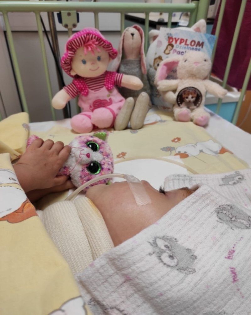 Martynka po operacji