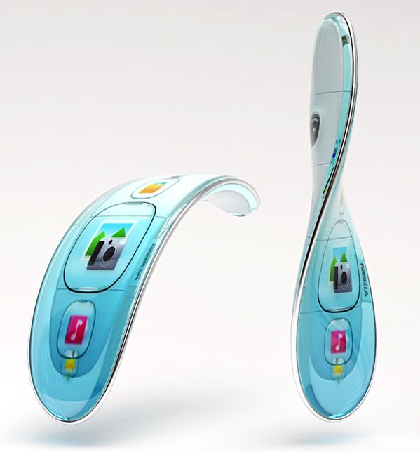 Nokia HumanForm - elastyczny telefon przyszłości