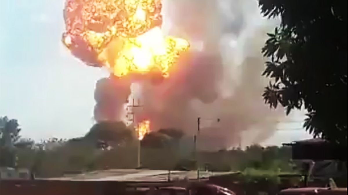 W El Terejo w Wenezueli doszło do potężnej eksplozji gazu