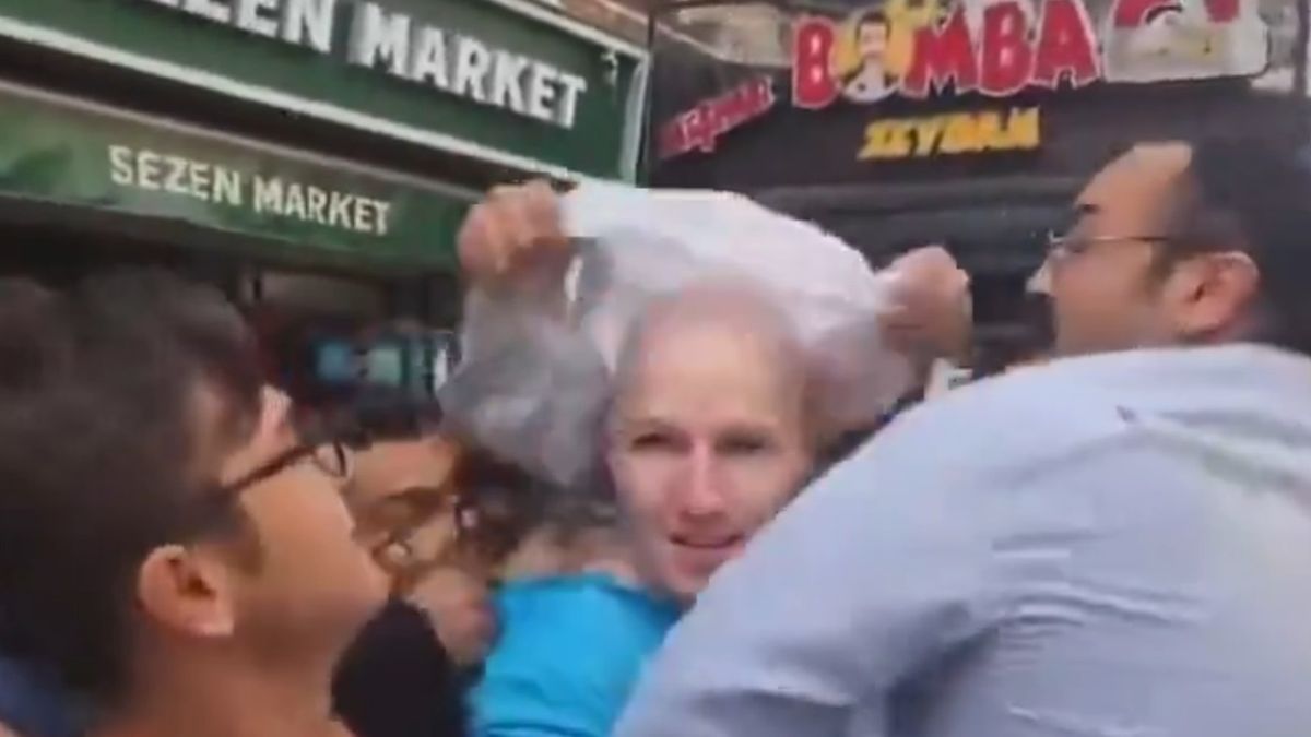 Turcy zaatakowali żołnierzy ze Stanów Zjednoczonych.