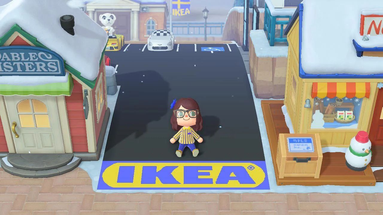 Sklep Ikea w Animal Crossing