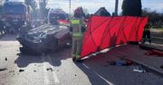 Tragiczny wypadek pod Kielcami. Nie żyją dwie osoby