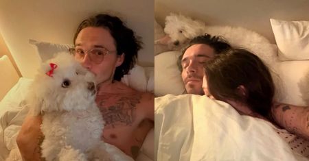 Brooklyn Beckham opublikował INTYMNE zdjęcie z ŁÓŻKA z Nicolą Peltz. Odważnie? (FOTO)