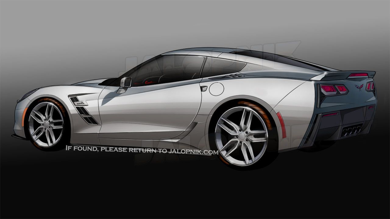 Chevrolet Corvette C7 nieoficjalnie przedstawiony światu