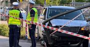 Pijany kierowca uderzył w latarnię na Białołęce. Miał ponad dwa promile
