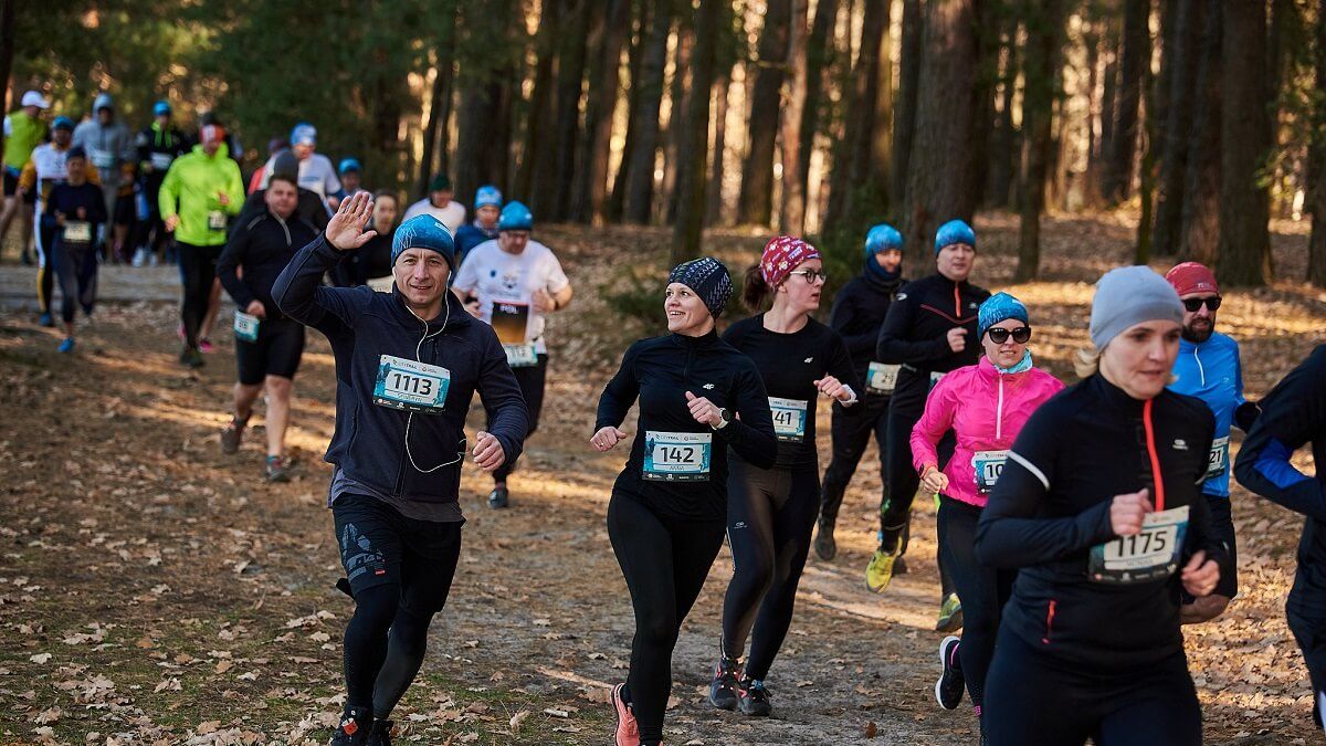 Bieg City Trail nad Zalewem Zemborzyckim w Lublinie