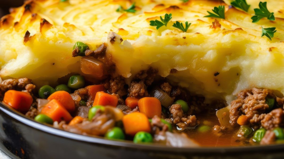 Zapiekanka z ziemniakami z dnia poprzedniego