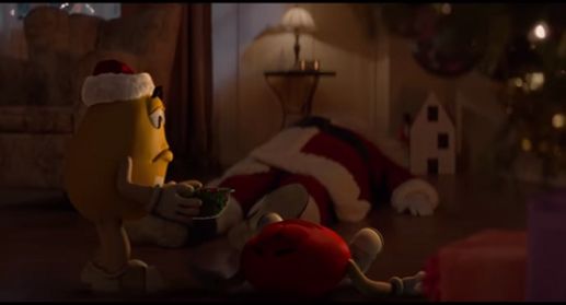 M&amp;M’s tworzy kontynuację własnej reklamy świątecznej sprzed 21 lat