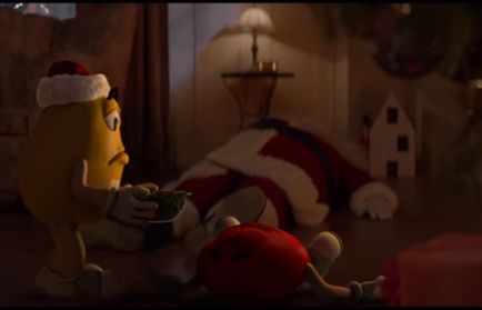 M&amp;M’s tworzy kontynuację własnej reklamy świątecznej sprzed 21 lat