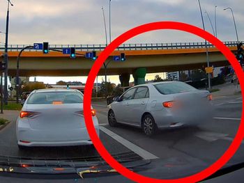 Bydgoszcz: Cwaniacy na drodze. Policja dostała nagranie