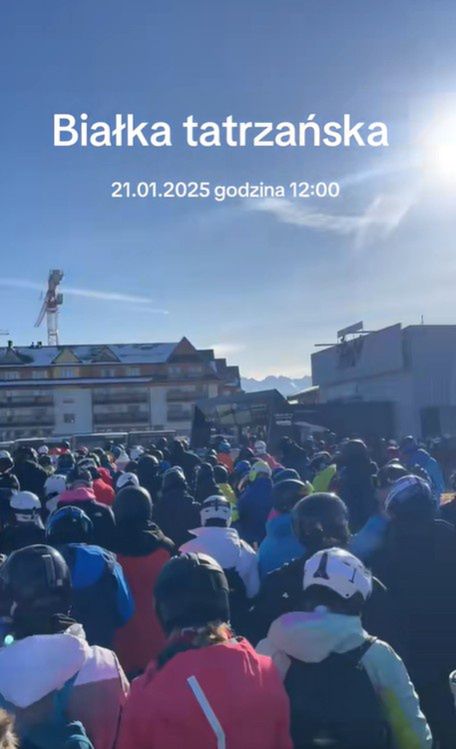 Pokazał ujęcia z Białki Tatrzańskiej.