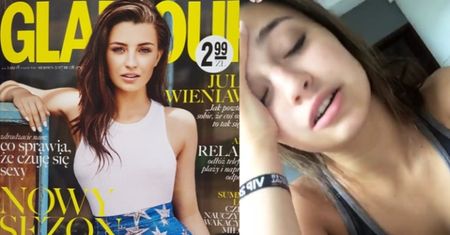 Sukces Julii Wieniawy: Trafiła na okładkę "Glamour"! (FOTO)