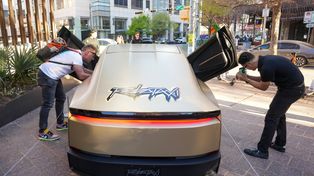 Tesla Cybercab zauważony w Austin. Robotaxi szykuje się na 3 września