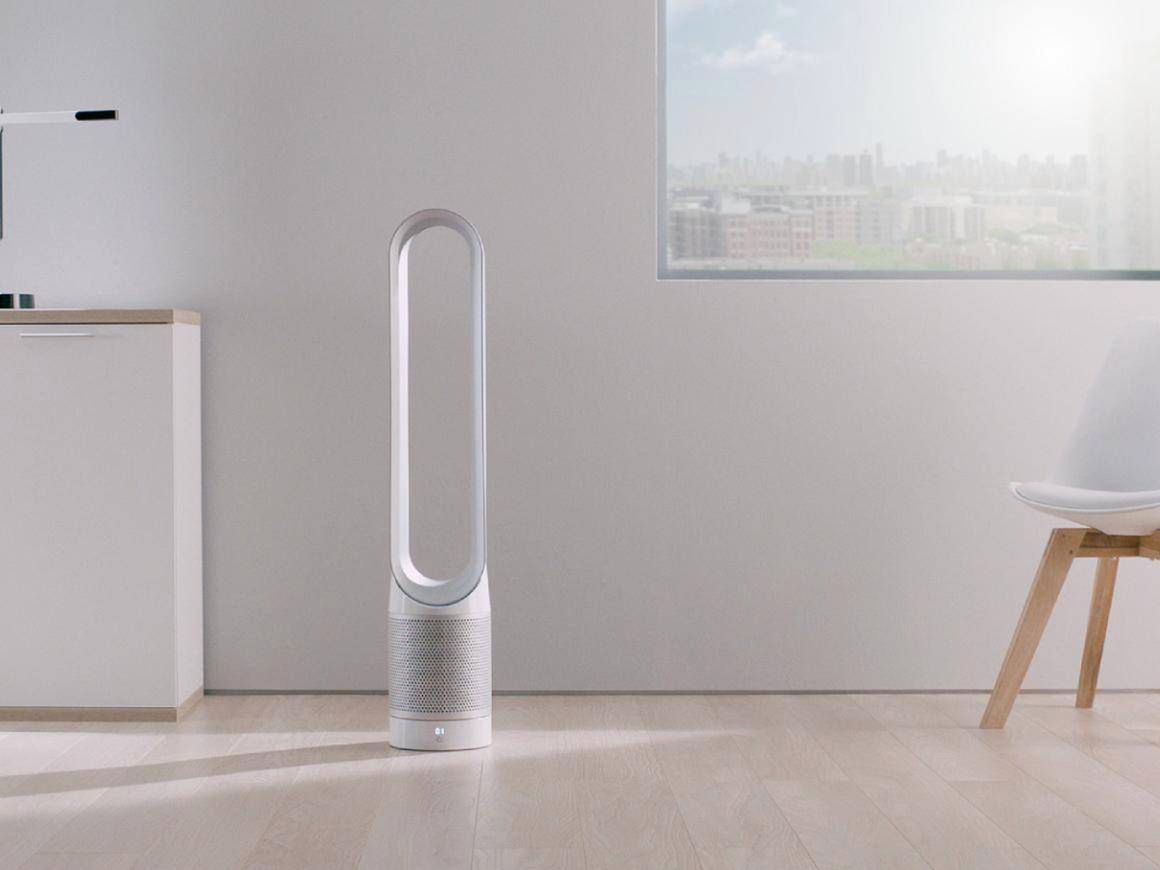 Wentylator Dyson Pure Cool zadba o nasze zdrowie. Chłodzi i usuwa z powietrza bakterie 2