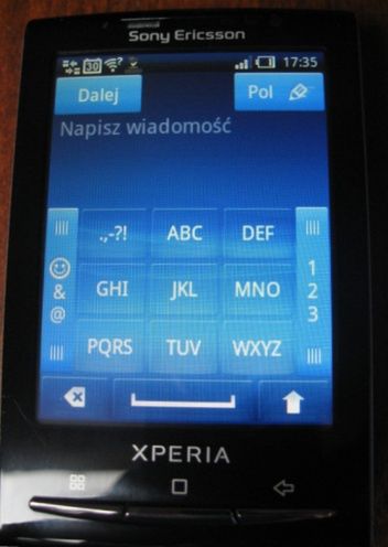 Sony Ericsson Xperia X10 mini - test 16