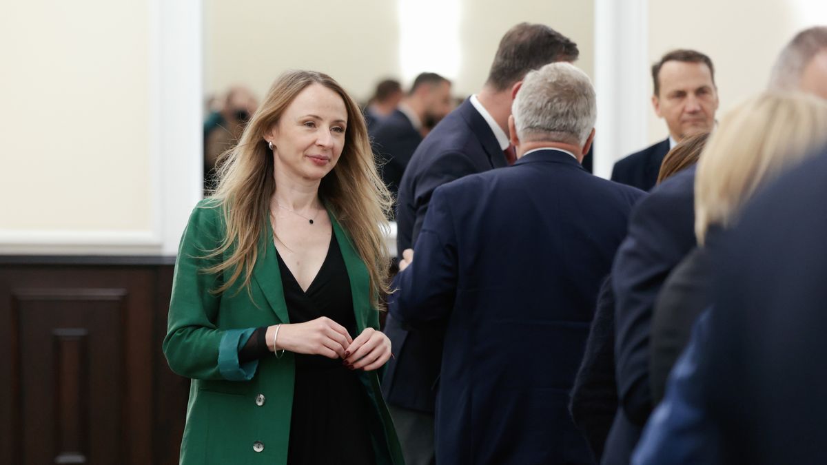 Ministra pracy Agnieszka Dziemianowicz-Bąk