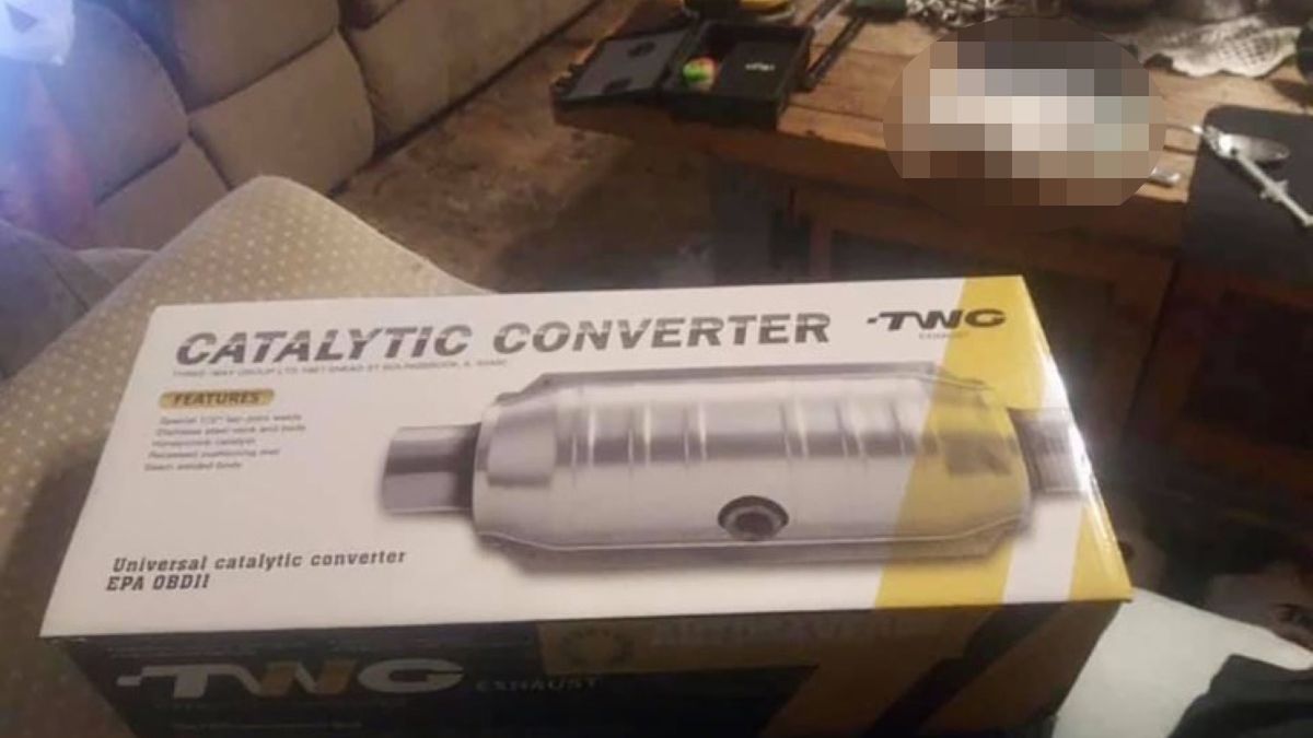 James Kertz chciał sprzedać katalizator. Jeden szczegół na zdjęciu kosztował go wolność 